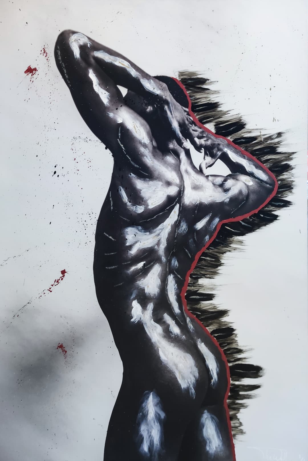 oeurvre d'art, artiste, artistique, photo d'art, artiste reims, peinture, noir et blanc