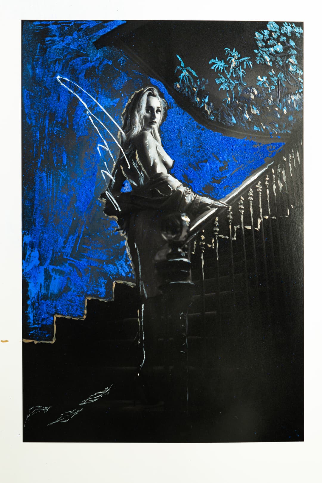 oeurvre d'art, artiste, artistique, photo d'art, artiste reims, peinture, noir et blanc, nu